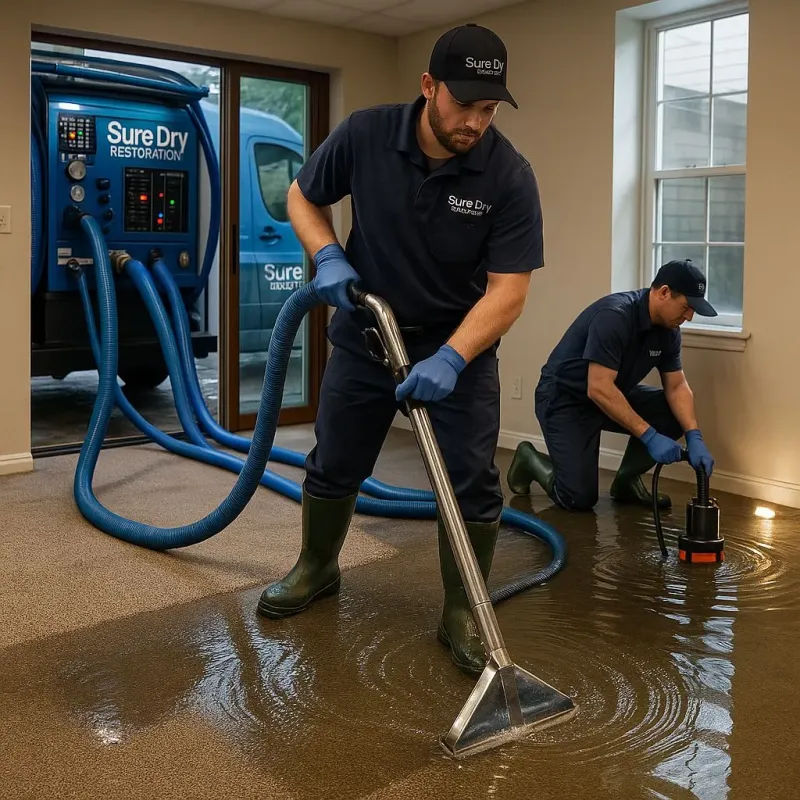 Water Extraction and Removal process in Trenton, MO